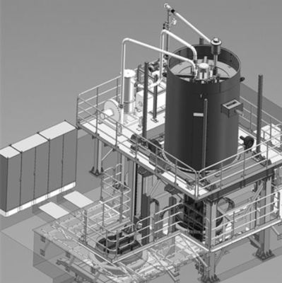 calidad  Double Chamber Vacuum Carburizing Furnace Industrial Vacuum Furnace   380V fábrica