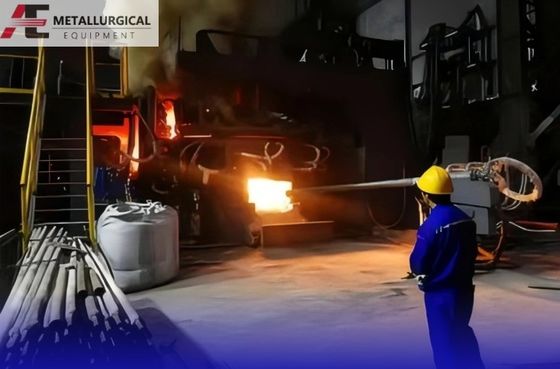 Horno de fundición de alumina fundida marrón 10000KVA Horno de corindón 380V