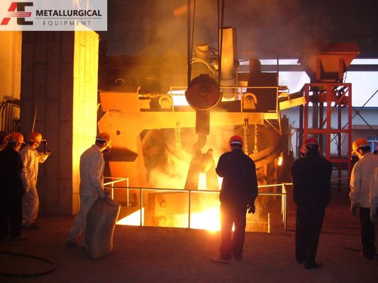 Proceso de refusión de electroslag ESR Horno de fusión de acero de aleación 50T Peso