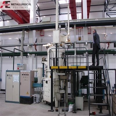 Control PLC Horno de fusión industrial al vacío 100kg-500kg Voltado 380V