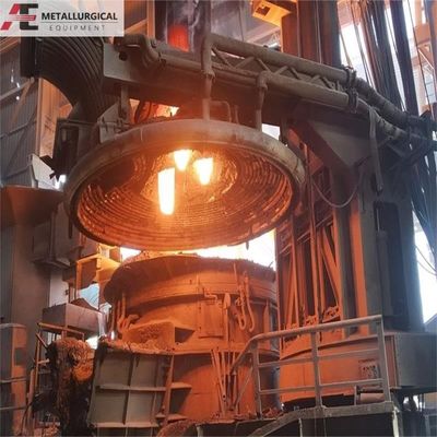Horno de fusión por inducción de frecuencia media para la fusión de acero