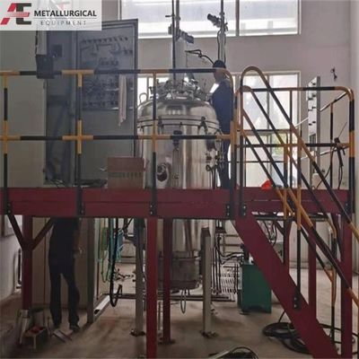 Horno de fusión por inducción en vacío vertical para acero platino hierro Gr Cooper oro