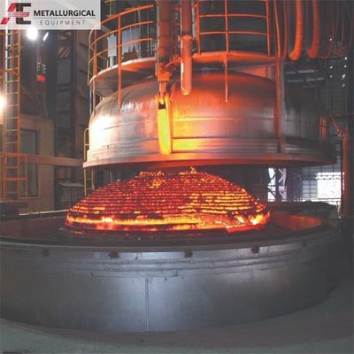 Fuego de descarbonización de oxígeno al vacío VOD 50 toneladas LRF en la fabricación de acero