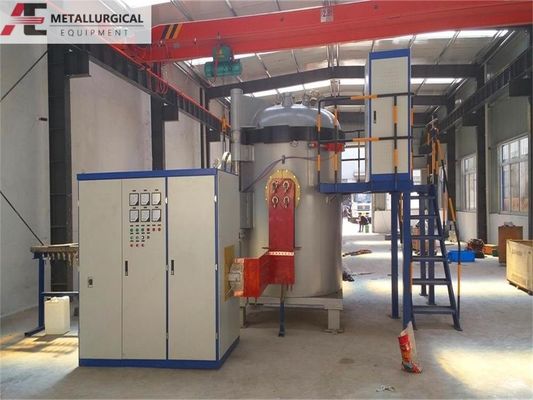 Horno de fusión de alta temperatura de 800 kW Horno de fusión por inducción de vacío