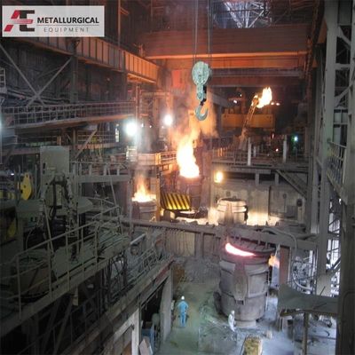 Horno de refinación de ladle Horno de arco eléctrico competitivo 10T-160T LF con voltaje 380V