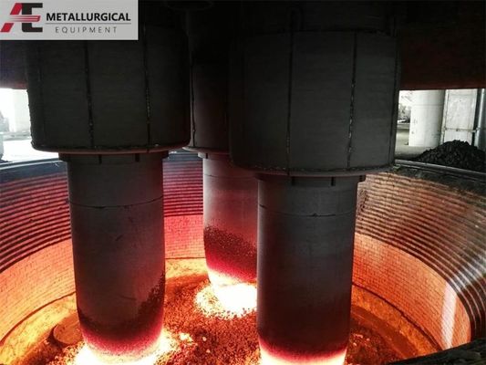 Fuego de carburo de calcio 33000kVA Fuego de arco sumergido para la producción de aleaciones de hierro