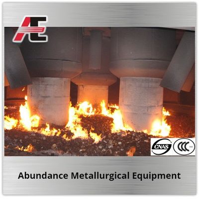 12500KVA Horno de ferrocromo de alto carbono Horno SAF 380V Peso 100 T