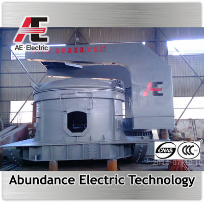 Horno de arco eléctrico de 100 toneladas fundición de chatarra EAF fundición de rebarras de fundición de fundición continua para la fabricación competitiva dentro de la planta de fabricación