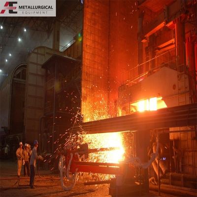 Horno de arco eléctrico industrial EAF 50T-150T con cables refrigerados por agua de gran área seccional