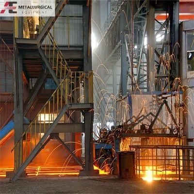 Horno de arco eléctrico industrial EAF 50T-150T con cables refrigerados por agua de gran área seccional
