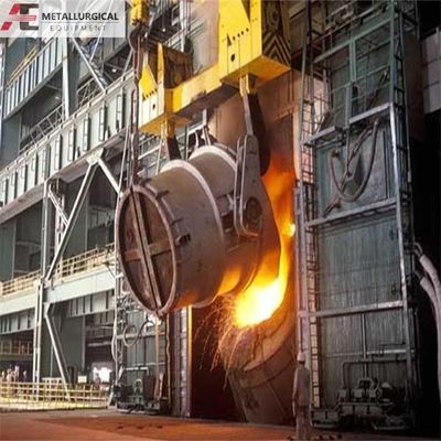 Producción de acero al carbono Horno de arco eléctrico 800 kW Ahorro de energía