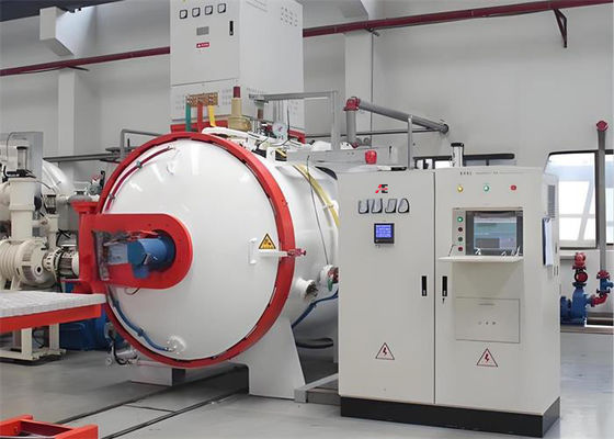 Personalización Horno de apagado de gas al vacío Calentamiento uniforme controlado automáticamente
