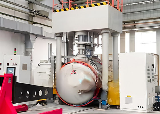 Horno eléctrico de prensado en caliente de vacío Materiales cerámicos Horno de sinterización de prensado en caliente