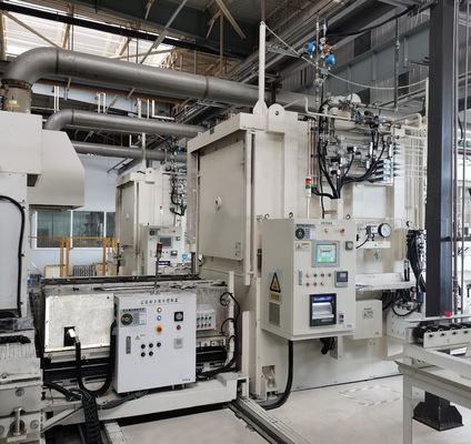 Fuego de carburización de vacío eficiente con sistema de control y simulación automático