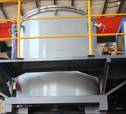 Horno de deposición de vapor al vacío 2600C Horno de calefacción por inducción a alta temperatura